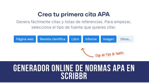 generador de referencia apa 7|Generador gratuito de citas APA